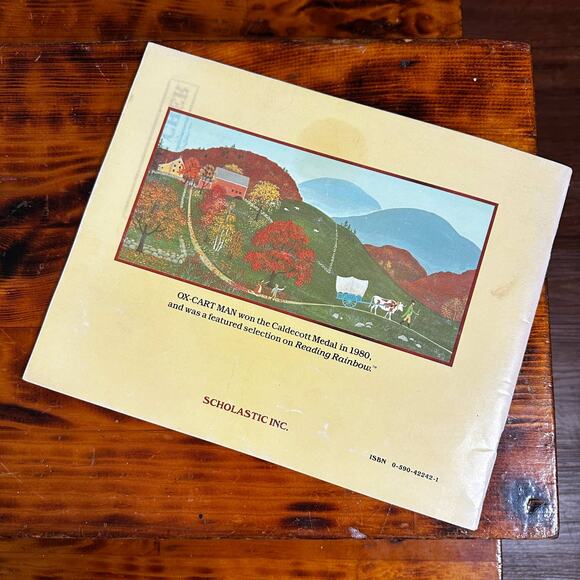 Vintage 1988 Ox-Cart Man Paperback Book - Picture 7 of 8